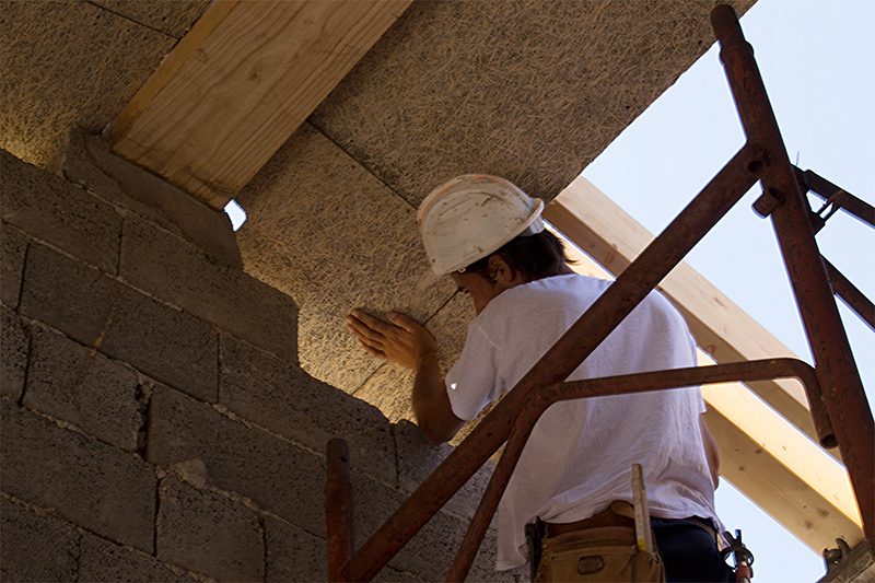 Tetto in Cementolegno e Fibra di legno